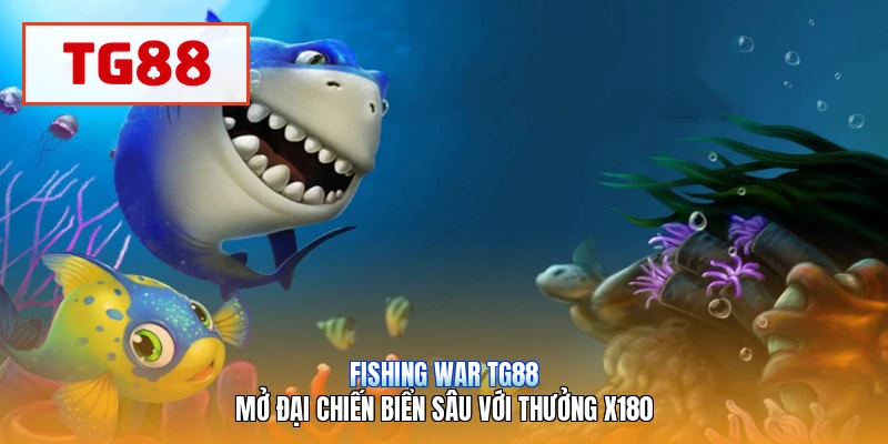Fishing War TG88 | Mở Đại Chiến Biển Sâu Với Thưởng X180