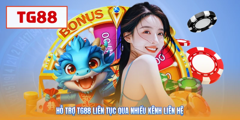 Hỗ trợ TG88 liên tục qua nhiều kênh liên hệ