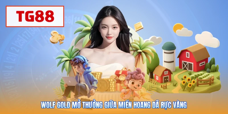 Wolf Gold mở thưởng giữa miền hoang dã rực vàng
